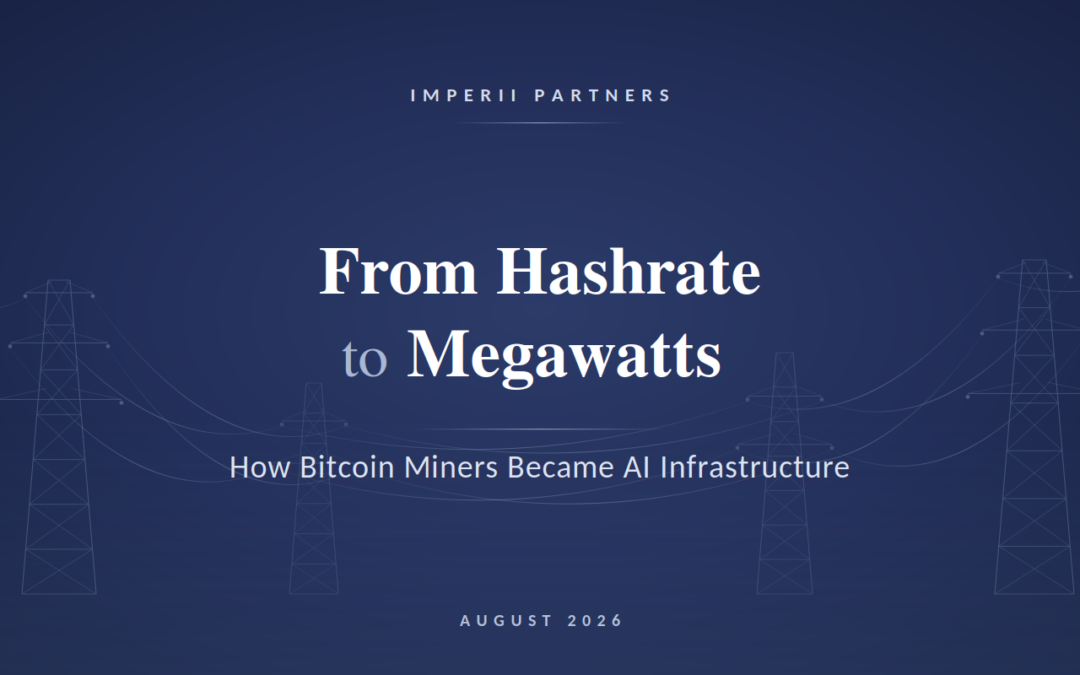 From Hashrate to Megawatts: How Bitcoin Miners Became AI Infrastructure